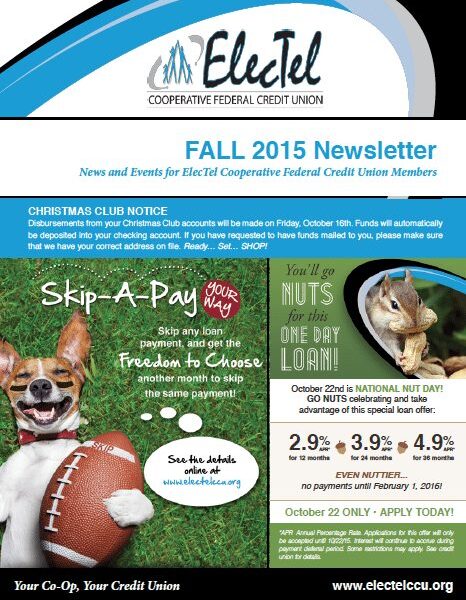Fall 2015 Newsletter